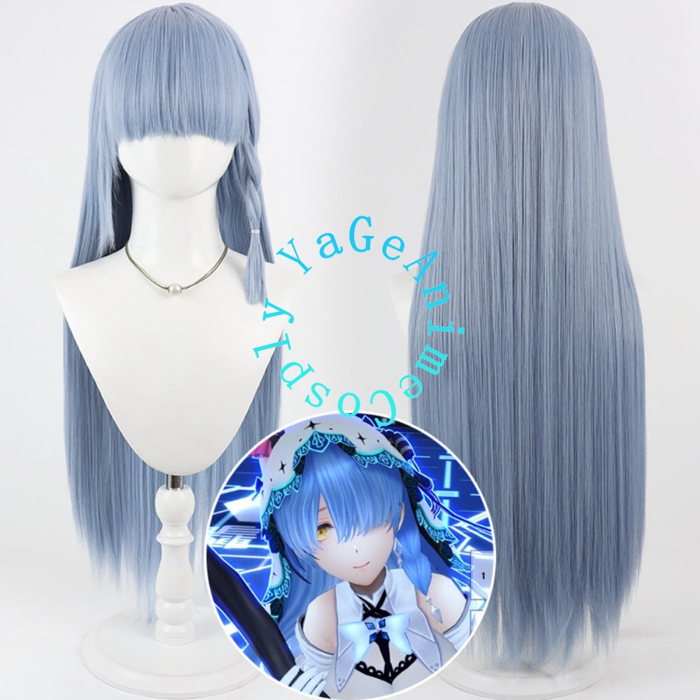Re Zero Rem Wig - Парик для косплея Рем из «Re:Zero»,