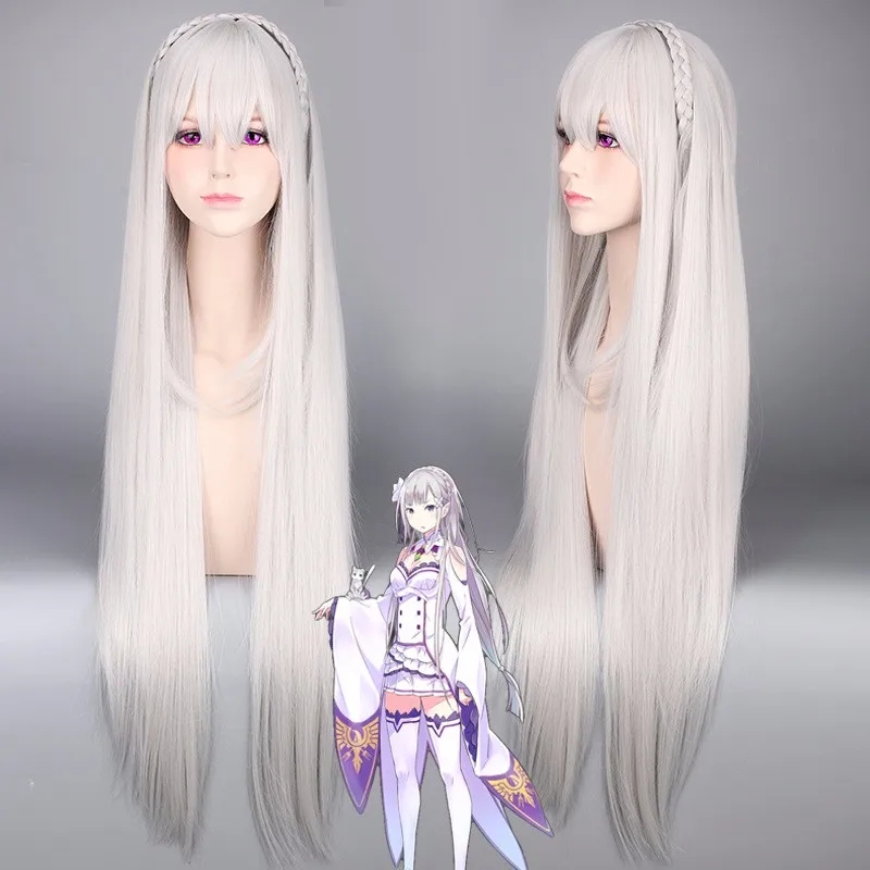 Re Zero Rem Wig - Жизнь в другом мире от нуля