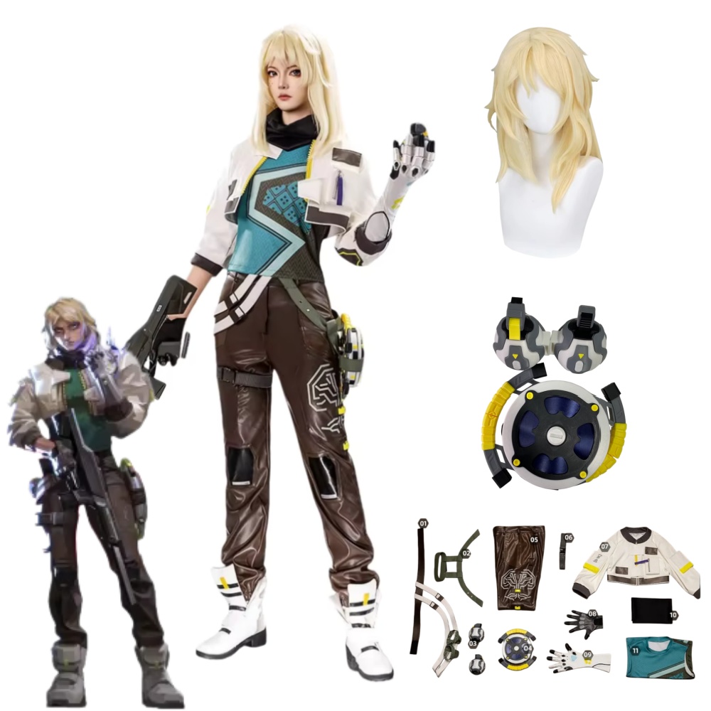 Anime Cosplay Women - Костюм для косплея Deadlock, реквизит, костюмы