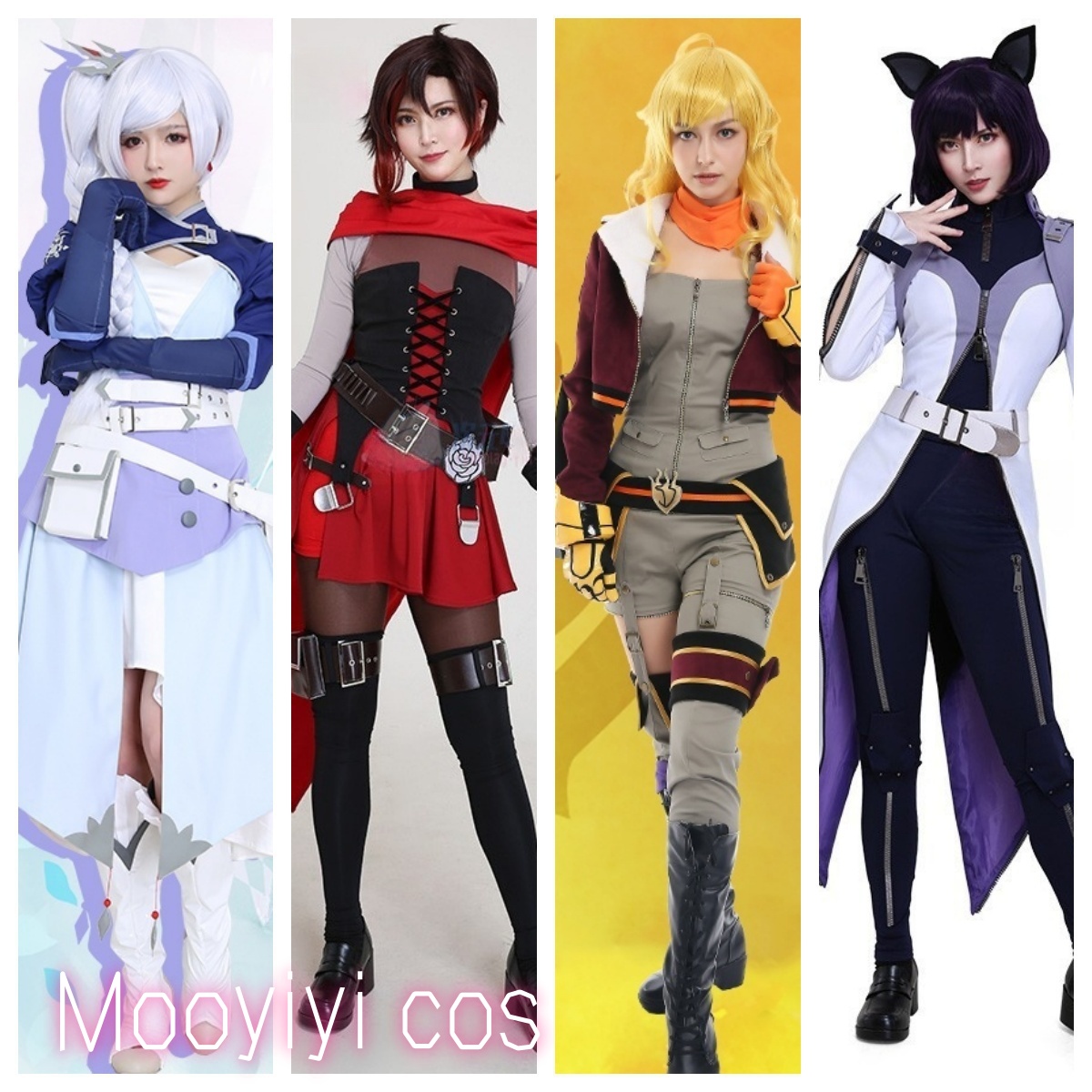 Anime Yang Cosplay - Mooyiyi cos Новый Weiss/Ruby/Yang Xiao Long/Blake