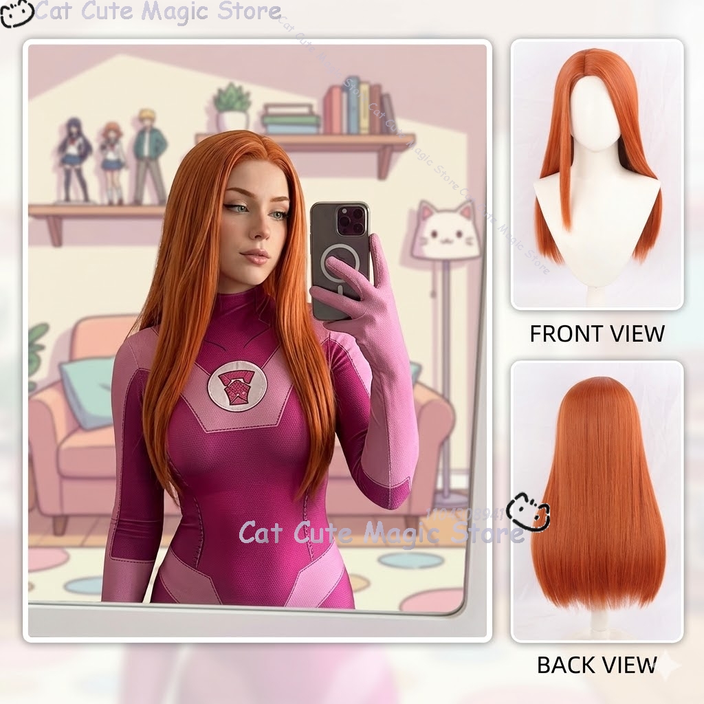 Anime Cosplay Long Hair - Костюм для косплея Samantha Eve Wilkins