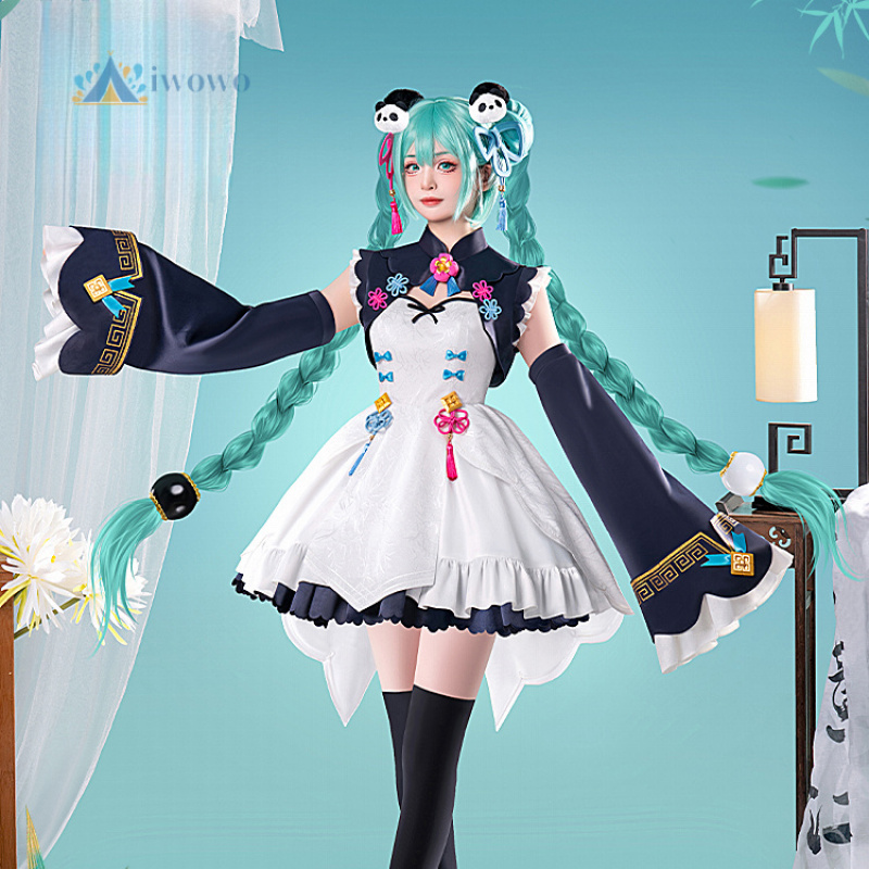 Cosplay Anime Female Characters - Аниме проект Sekai косплей костюм Мику
