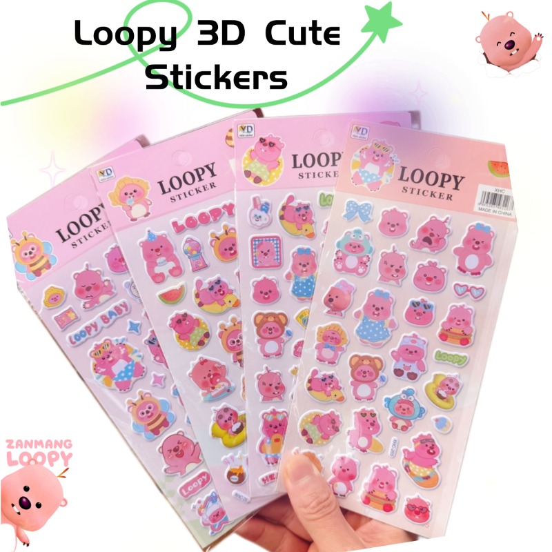 Anime Cosplay Diy - Новые 3D-наклейки из пены с персонажами