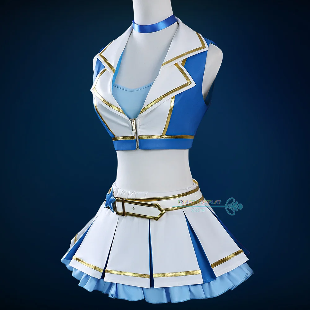 Re Zero Rem Wig - Парик для ролевых игр на Хэллоуин,