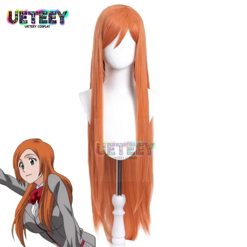 Anime Cosplay Long Hair - UETEEY COS аниме Bleach Inoue Orihime