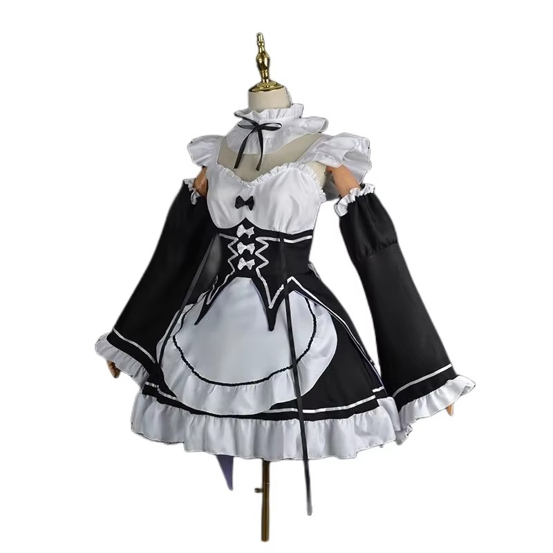 Костюм для косплея Рам и Рем и – обзор и цена Re Zero Rem Wig