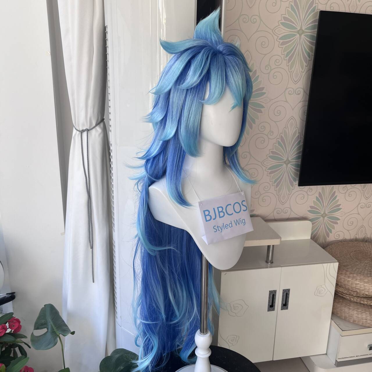 Стильный парик Idia для коспле – обзор и цена Anime Cosplay Long Hair