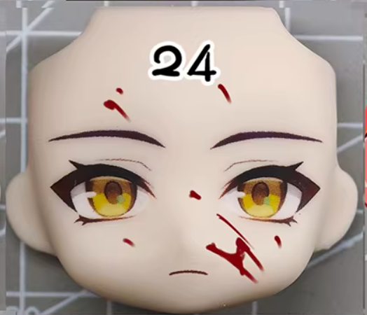 Наклейка на лицо Asaba Harumas – обзор и цена Anime Cosplay Face