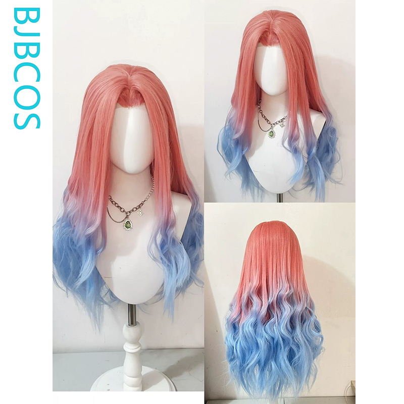 Уложенный парик ‌ Парик для ко – обзор и цена Anime Cosplay Long Hair