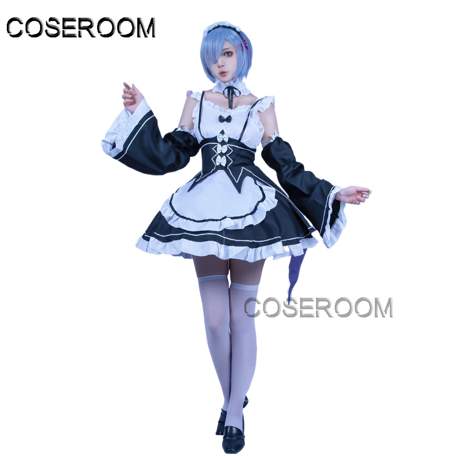 Костюм для косплея Рем из Re:Z – обзор и цена Re Zero Rem Wig