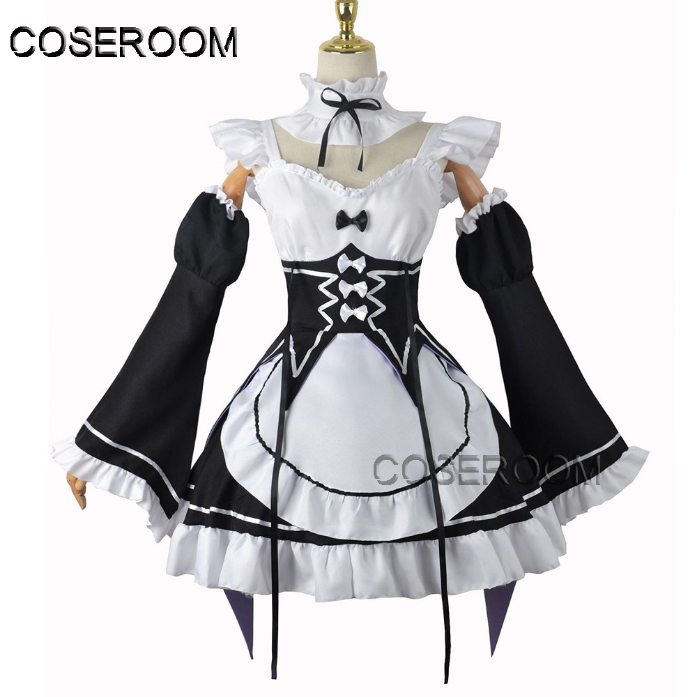 Костюм для косплея Рем из Re:Z – обзор и цена Re Zero Rem Wig