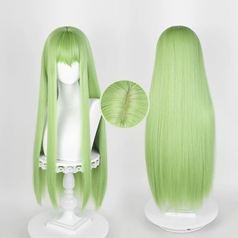 Зеленый парик для косплея в ст – обзор и цена Anime Cosplay Long Hair