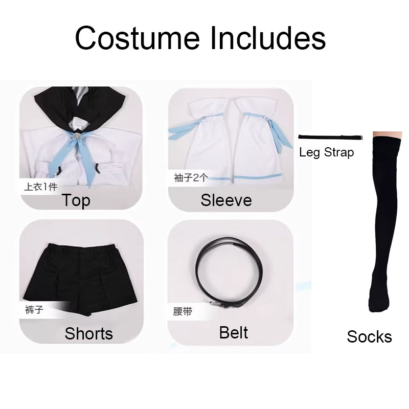 Костюм для косплея Vtuber Шира – обзор и цена Anime Cosplay Meme