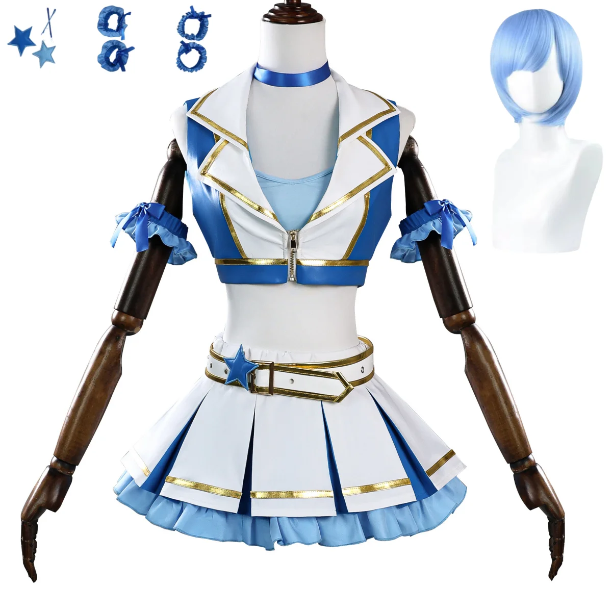 Костюм для косплея Рем из аним – обзор и цена Re Zero Rem Wig